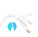 Kabel Ugreen US155 20728 USB-A / Lightning MFi 2.4A 1m - biały