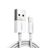 Kabel Ugreen US155 20730 USB-A / Lightning MFi 2.4A 2m - biały