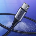 Kabel Ugreen US288 60125 USB-A / USB-C QC 3.0 3A 0.5m - szary