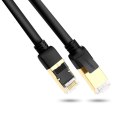 Ugreen kabel przewód internetowy sieciowy Ethernet patchcord RJ45 Cat 7 STP LAN 10Gbps 2m czarny (11269)