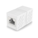 Ugreen złączka łącznik kabli sieciowych złączka sieciowa RJ45 biały (NW114 20311)