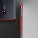 Clear Color case żelowy pokrowiec etui z metaliczną ramką Xiaomi Redmi 8A czarny