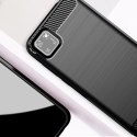 Carbon Case elastyczne etui pokrowiec Huawei Y5p czarny