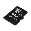 Goodram Microcard 64 GB karta pamięci micro SD XC UHS-I class 10, adapter SD (M1AA-0640R12)