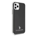 Etui U.S. Polo Assn. Shiny na iPhone 11 Pro Max - czarne