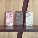 Wozinsky Marble żelowe etui pokrowiec marmur Samsung Galaxy M31 biały