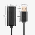 Ugreen kabel aktywny przedłużacz USB 2.0 480 Mbps 5 m czarny (US121 10319)