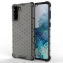 Honeycomb etui pancerny pokrowiec z żelową ramką Samsung Galaxy S21+ 5G (S21 Plus 5G) czarny