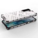 Honeycomb etui pancerny pokrowiec z żelową ramką Samsung Galaxy S21+ 5G (S21 Plus 5G) czarny