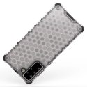 Honeycomb etui pancerny pokrowiec z żelową ramką Samsung Galaxy S21+ 5G (S21 Plus 5G) niebieski