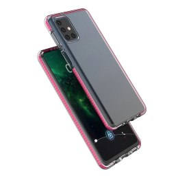 Spring Case pokrowiec żelowe etui z kolorową ramką do Samsung Galaxy M51 miętowy