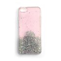 Wozinsky Star Glitter błyszczące etui pokrowiec z brokatem Samsung Galaxy A42 5G różowy