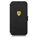 Etui Ferrari On Track Perforated na iPhone 12 mini - czarne