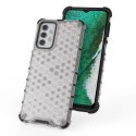 Honeycomb etui pancerny pokrowiec z żelową ramką Samsung Galaxy A32 5G zielony