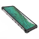 Honeycomb etui pancerny pokrowiec z żelową ramką Samsung Galaxy A32 5G zielony