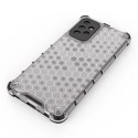 Honeycomb etui pancerny pokrowiec z żelową ramką Samsung Galaxy A72 4G czarny