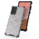 Honeycomb etui pancerny pokrowiec z żelową ramką Samsung Galaxy A72 4G czarny