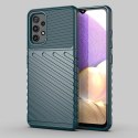 Thunder Case elastyczne pancerne etui pokrowiec Samsung Galaxy A72 4G zielony