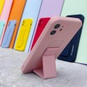 Wozinsky Kickstand Case silikonowe etui z podstawką iPhone 11 Pro Max czerwone