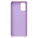 Silicone Case elastyczne silikonowe etui pokrowiec Samsung Galaxy A72 4G czerwony