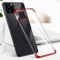 Clear Color case żelowy pokrowiec etui z metaliczną ramką Xiaomi Mi 11 czarny