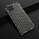 Honeycomb etui pancerny pokrowiec z żelową ramką Samsung Galaxy A42 5G czarny