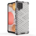 Honeycomb etui pancerny pokrowiec z żelową ramką Samsung Galaxy A42 5G zielony