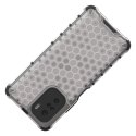 Honeycomb etui pancerny pokrowiec z żelową ramką Xiaomi Redmi K40 Pro+ / K40 Pro / K40 / Poco F3 czarny