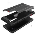 Hybrid Armor pancerne hybrydowe etui pokrowiec Xiaomi Redmi K40 Pro+ / K40 Pro / K40 / Poco F3 złoty