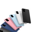 Spring Case pokrowiec żelowe etui z kolorową ramką do Samsung Galaxy A12 / Galaxy M12 czarny