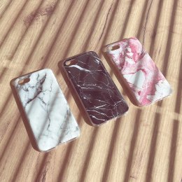 Wozinsky Marble żelowe etui pokrowiec marmur Xiaomi Poco M3 / Xiaomi Redmi 9T różowy