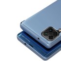 Clear View Case futerał etui z klapką Samsung Galaxy A22 4G czarny