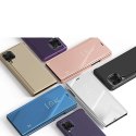 Clear View Case futerał etui z klapką Samsung Galaxy A22 4G czarny