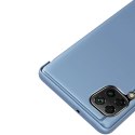 Clear View Case futerał etui z klapką Samsung Galaxy A22 4G niebieski