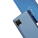 Clear View Case futerał etui z klapką Samsung Galaxy A22 5G czarny