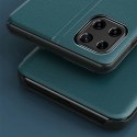 Eco Leather View Case elegancki futerał etui z klapką i funkcją podstawki Samsung Galaxy A22 4G czerwony