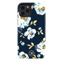 Kingxbar Blossom etui ozdobione oryginalnymi Kryształami Swarovskiego iPhone 12 Pro Max wielokolorowy (Gardenia)