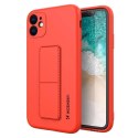 Wozinsky Kickstand Case silikonowe etui z podstawką etui Samsung Galaxy A32 4G czerwone