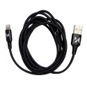 Wozinsky kabel przewód USB - Lightning 2,4A 1m czarny (WUC-L1B)