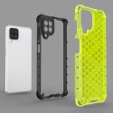 Honeycomb etui pancerny pokrowiec z żelową ramką Samsung Galaxy A22 4G niebieski