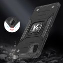 Wozinsky Ring Armor pancerne hybrydowe etui pokrowiec + magnetyczny uchwyt Samsung Galaxy A22 4G niebieski