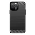 Carbon Case elastyczne etui pokrowiec iPhone 13 Pro czarny