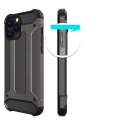 Hybrid Armor pancerne hybrydowe etui pokrowiec iPhone 13 Pro niebieski