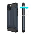 Hybrid Armor pancerne hybrydowe etui pokrowiec iPhone 13 mini srebrny