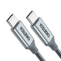 Kabel Choetech XCC-1002-GY USB-C - USB-C PD QC 100W 5A 480Mb/s 1,8m - szary