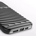 Thunder Case elastyczne pancerne etui pokrowiec iPhone 13 Pro Max zielony