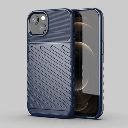 Thunder Case elastyczne pancerne etui pokrowiec iPhone 13 niebieski