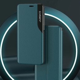 Eco Leather View Case elegancki futerał etui z klapką i funkcją podstawki iPhone 13 czerwony