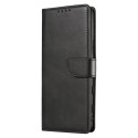 Magnet Case elegancki futerał etui pokrowiec z klapką i funkcją podstawki Sony Xperia 1 III czarny