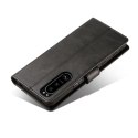 Magnet Case elegancki futerał etui pokrowiec z klapką i funkcją podstawki Sony Xperia 1 III czarny